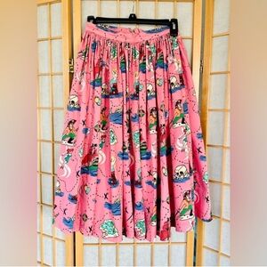 Pinup Couture Neverland Jenni Circle Skirt Size XS